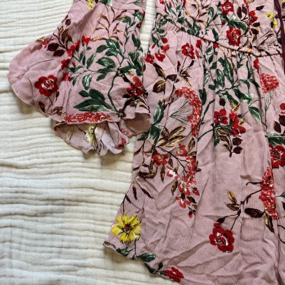 NORDSTROM Band of Gypsies Floral Play Suit Romper - Picture 6 of 8